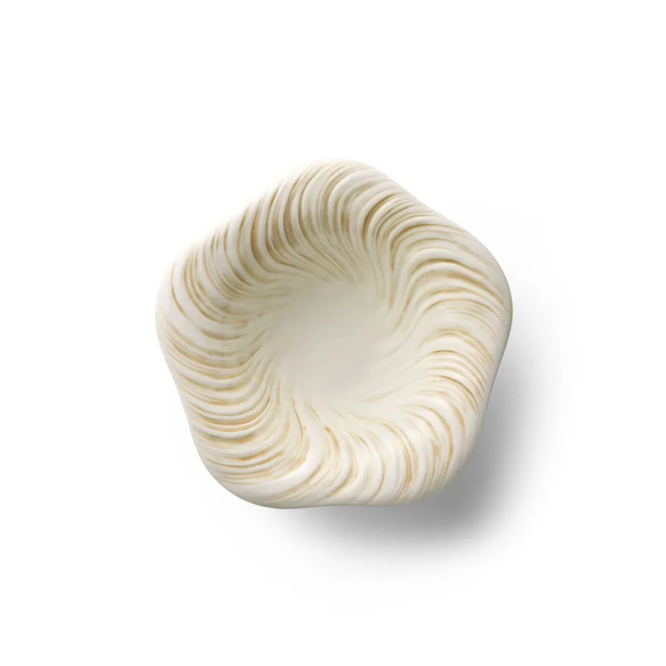 Dyb tallerken, Sand, 20,5 cm