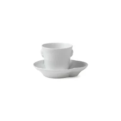 Espressokop og underkop, 9 cl