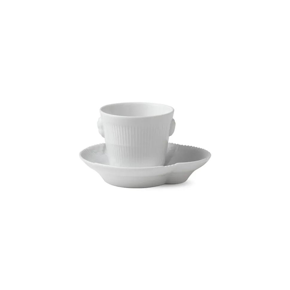 Espressokop og underkop, 9 cl