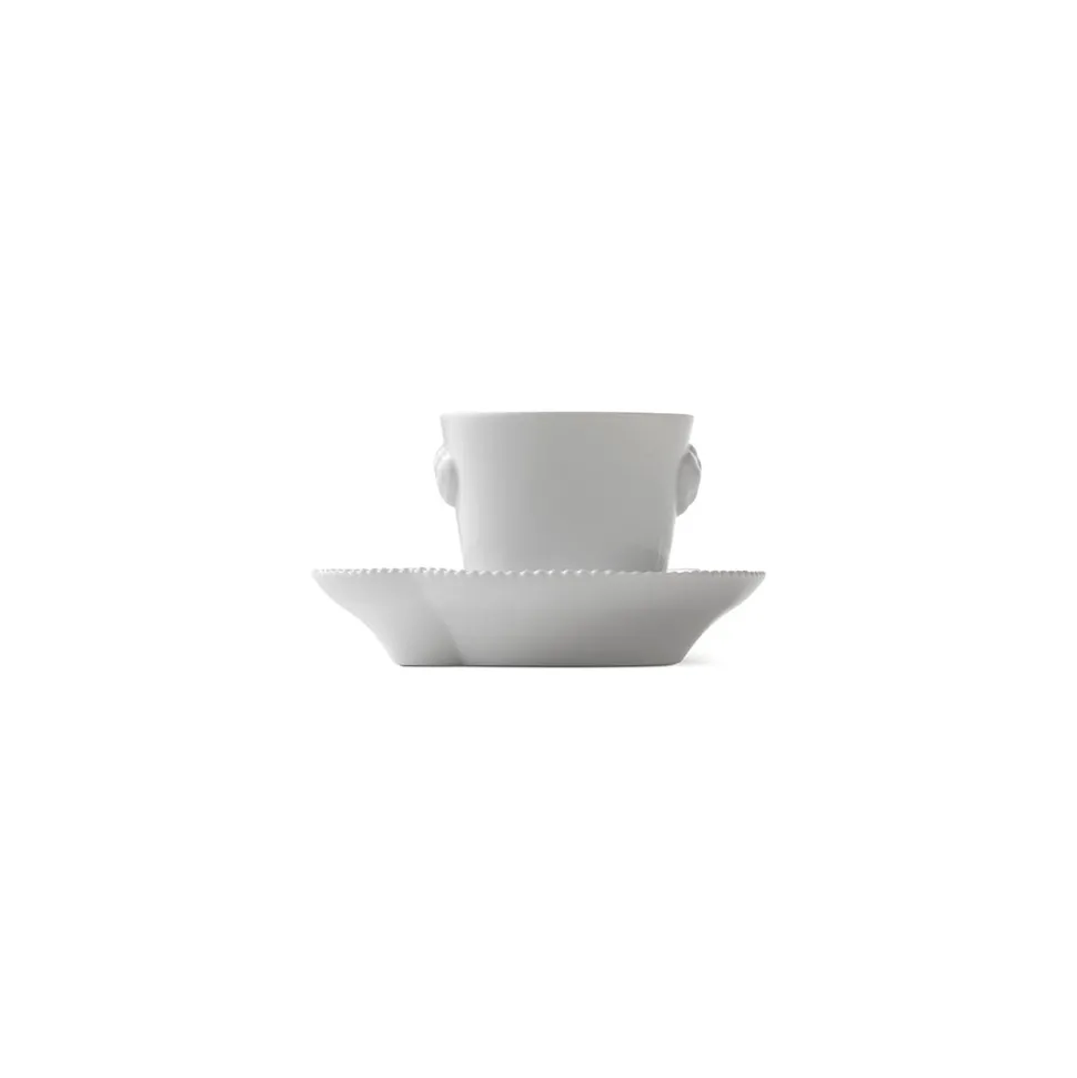 Espressokop og underkop, 9 cl