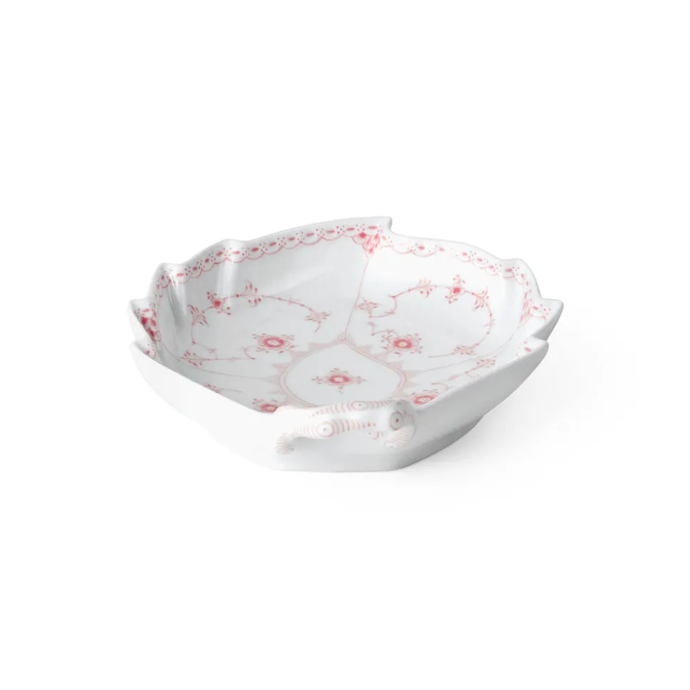 Fad, bladformet, 23 cm