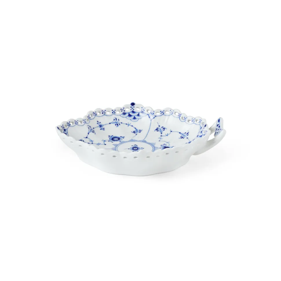 Fad, bladformet, 18,5 cm
