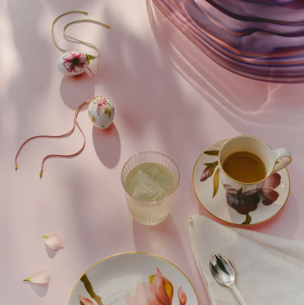 Æg 2026, små gederamsblomster, 6 cm