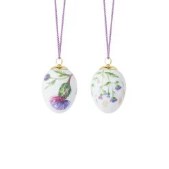 Æg 2026, tidselblomster, 6 cm, 2 stk.