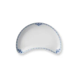 Halvmåneformet fad, 22 cm