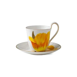 Højhankskop og underkop, Tulipan, 27 cl