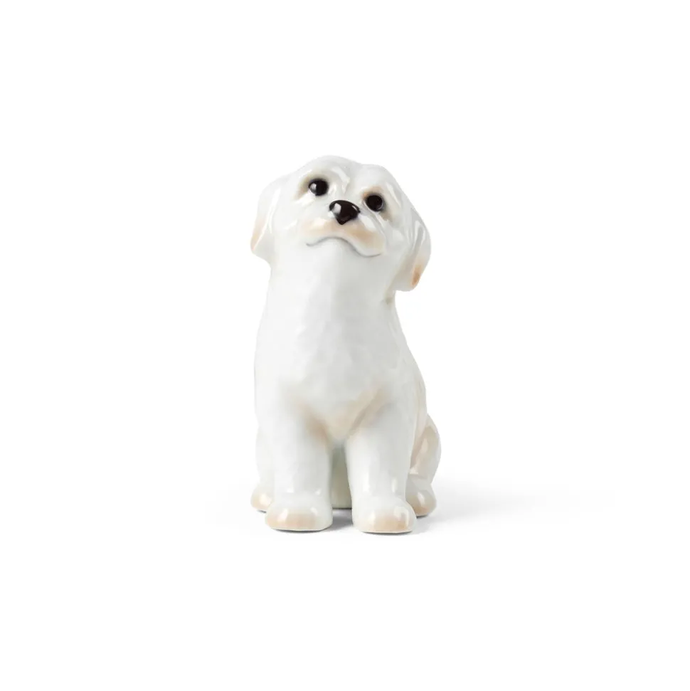 Juleplattefigur 2024, hund, 10,5 cm