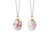 Miniature æg 2026, gederamsblomster, 5 cm, 2 stk.