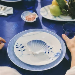 Muslingeskål, blå, 10 cm