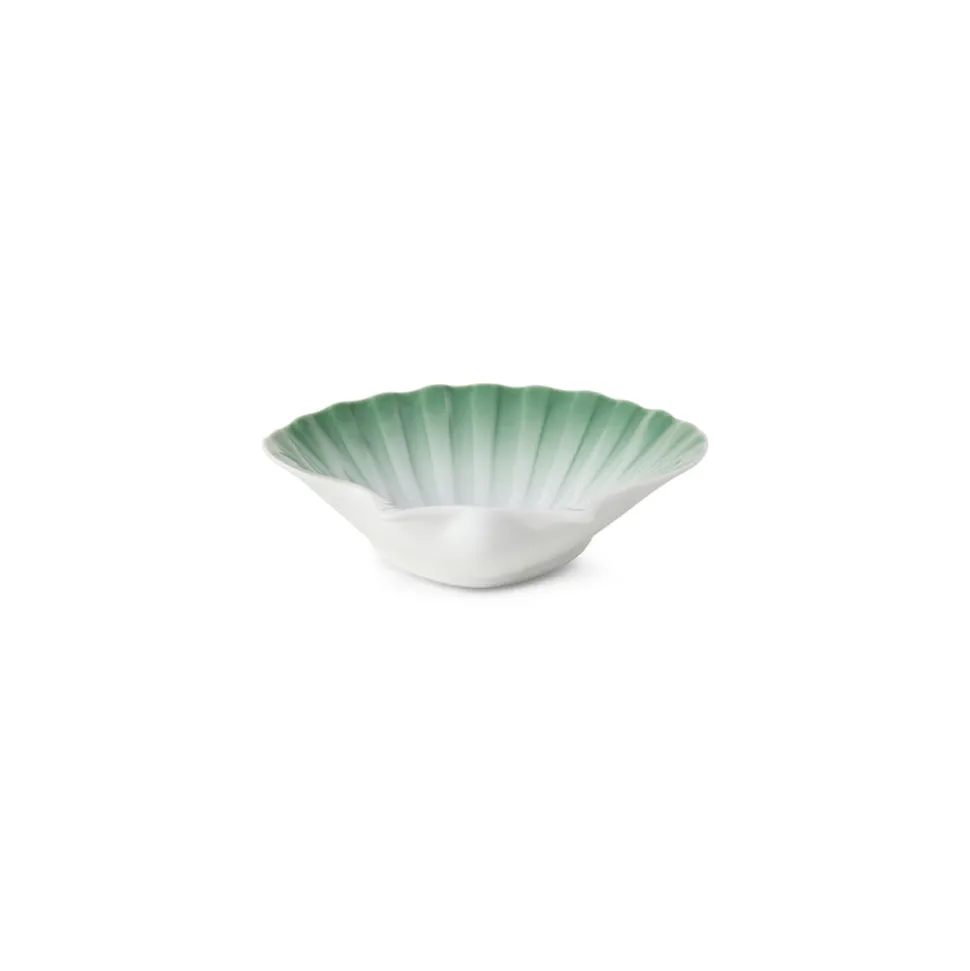 Muslingeskål, grøn, 10 cm