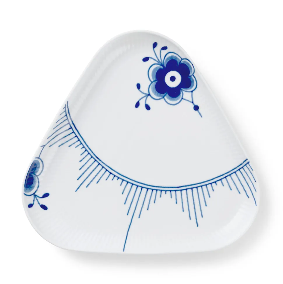 Trekantet fad, 23 cm