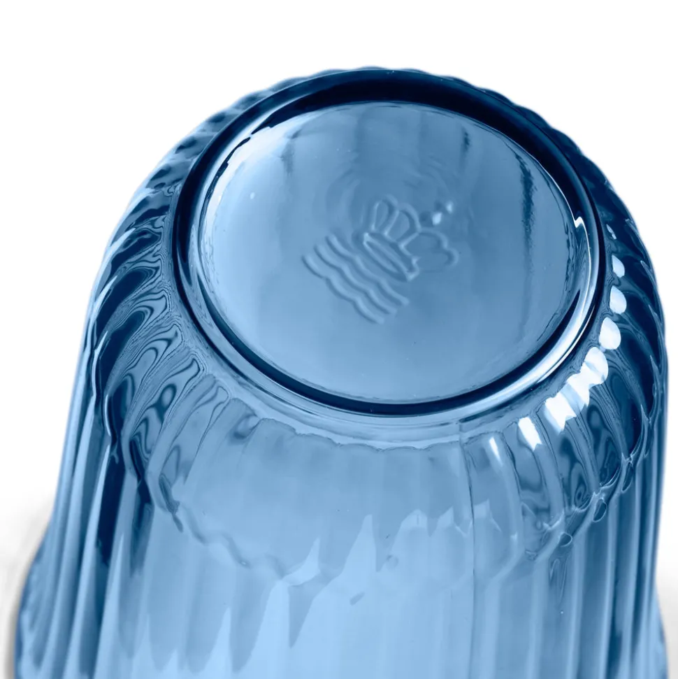 Vandglas, blå, 20 cl, 2 stk.